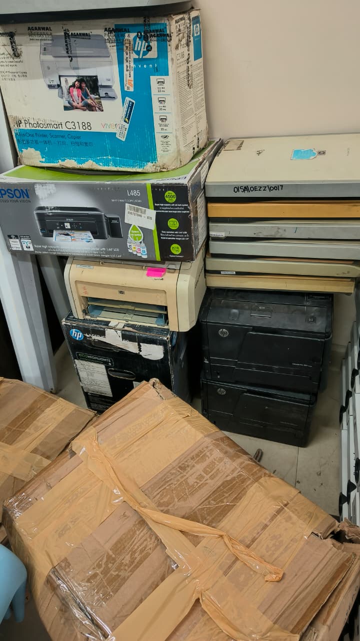 Printers and office equipment scrap